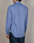WATERFLOWER DIGITAL PRINT SHIRT SLIM FIT