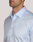 PERUGIA 2 PLY TWILL SHIRT ATHLETIC FIT
