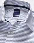 PESARO SUPER-FINE STRIPE SHIRT ATHLETIC FIT