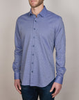 CIRCLE-WORK PRINT SHIRT SLIM FIT