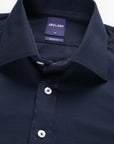 MELANGE PIQUE KNIT SHIRT SLIM FIT