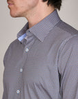 BASTIA PRINT KNIT SHIRT SLIM FIT