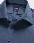 ORTEBELLO JACQUARD KNIT SLIM SHIRT