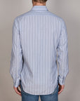 MASSA TENCEL STRIPE STRIPE SLIM FIT