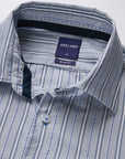 MASSA TENCEL STRIPE STRIPE SLIM FIT