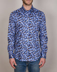 VIOLA DIGITAL PRINT SHIRT SLIM FIT