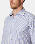 JASPER JASPE STRIPE SLIM FIT SHIRT