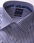 ISTRES STRIPE SLIM FIT SHIRT with FRENCH CUFFS