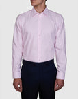 ZIGGURAT ZIG-ZAG TWILL SLIM FIT SHIRT