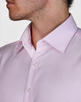 ZIGGURAT ZIG-ZAG TWILL SLIM FIT SHIRT