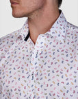 EQUINE PARADE PRINT SLIM FIT SHIRT