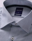 BAMBOO BLEND BENGAL STRIPE SLIM FIT SHIRT