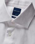 ZEGNI ZIG-ZAG TWILL SLIM FIT SHIRT