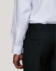 ZEGNI ZIG-ZAG TWILL SLIM FIT SHIRT
