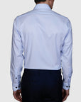 TRIFOLATI 2 PLY TWILL SLIM FIT SHIRT