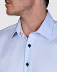 TRIFOLATI 2 PLY TWILL SLIM FIT SHIRT