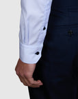 TRIFOLATI 2 PLY TWILL SLIM FIT SHIRT