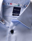 TRIFOLATI 2 PLY TWILL SLIM FIT SHIRT