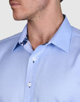 BRASATO STRETCH DOBBY SLIM FIT SHIRT