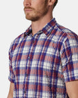 SCARPE SEERSUCKER CHECK CLASSIC FIT SHIRT