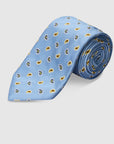 Italian Silk Tie Two Tone Paisley Jacquard