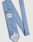 Italian Silk Tie Two Tone Paisley Jacquard