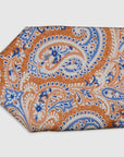 Italian Silk Tie Colourful Paisley Print