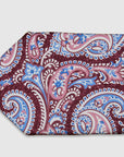 Italian Silk Tie Colourful Paisley Print