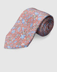 Italian Silk Tie Floral Print