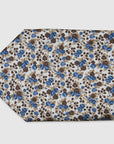 Italian Silk Tie Vintage Floral Print