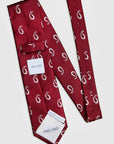 Italian Silk Tie Tonal Paisley Jacquard
