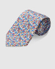 Italian Silk Tie Multicolour Floral
