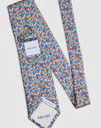Italian Silk Tie Multicolour Floral