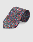 Italian Silk Tie Multicolour Floral