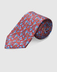 Italian Silk Tie Multicolour Floral