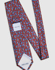 Italian Silk Tie Multicolour Floral
