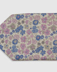 Italian Silk Tie Multicolour Floral Print