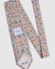 Italian Silk Tie Multicolour Floral Print