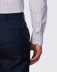 CALA D'OR FINE POPLIN CHECK CLASSIC FIT SHIRT