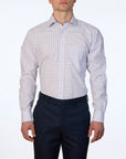 CALA D'OR FINE POPLIN CHECK CLASSIC FIT SHIRT