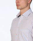 CALA D'OR FINE POPLIN CHECK CLASSIC FIT SHIRT