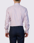 TORINO FINE MELANGE CHECK CLASSIC FIT SHIRT