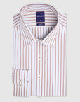 CHALK STRIPE SLIM FIT SHIRT