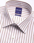 CHALK STRIPE SLIM FIT SHIRT