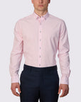 MIGJORN MICRO CHECK WASHED SLIM FIT SHIRT