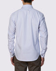 TEGUISE TRIMMED TWILL SLIM FIT SHIRT