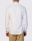 TEGUISE TRIMMED TWILL SLIM FIT SHIRT