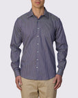 CARNABY STREET RETRO STRIPE SLIM FIT SHIRT