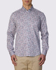 FAGIOLINI PRINT SLIM FIT SHIRT