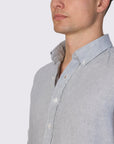 PIATTO II PURE LINEN SLIM FIT SHIRT